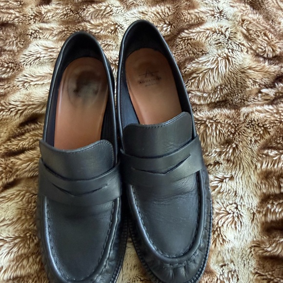 Aquatalia Josette Penny Loafer Pump In Black - Picture 2 of 4